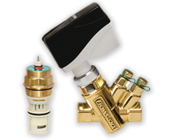 FlowCon Green.0/1 DN15-25 with FN electrical actuator - FlowCon Pressure Independent Control Valve - HVAC