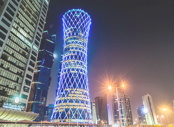 [Translate to Russian:] FlowCon Project - Tornado Tower, Doha, Qatar